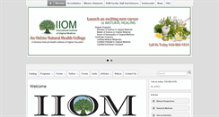 Desktop Screenshot of iiomonline.com
